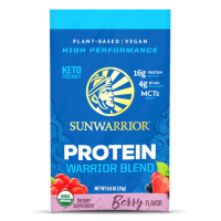 Sunwarrior Warrior Blend Biologisch Proteinpulver Rote Beeren 25 Gramm