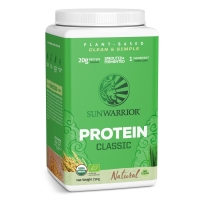 Sunwarrior Biologisch Classic Proteinpulver Naturel 750 Gramm