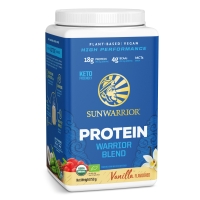 Sunwarrior Warrior Blend Biologisch Proteinpulver Vanilla 750 Gramm