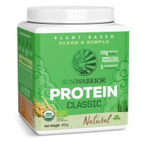 Sunwarrior Classic Proteinpulver Naturel 375 Gramm