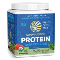 Sunwarrior Warrior Blend Biologisch Proteinpulver Natural 375 Gramm