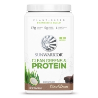 Sunwarrior Clean Greens & Protein Schokolade 750 Gramm