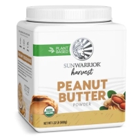 Sunwarrior Bio-Erdnussbutterpulver 600 Gramm
