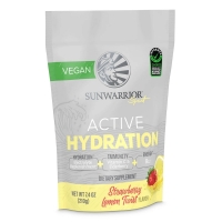 Sunwarrior Sport Active Hydration Erdbeer-Zitronen-Twist 210 Gramm