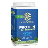 Sunwarrior Warrior Blend Biologisch Protein + Greens Natural 750 Gramm