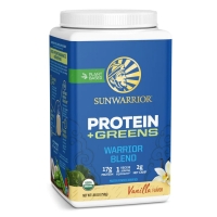 Sunwarrior Warrior Blend Biologisch Protein + Greens Vanilla 750 Gramm